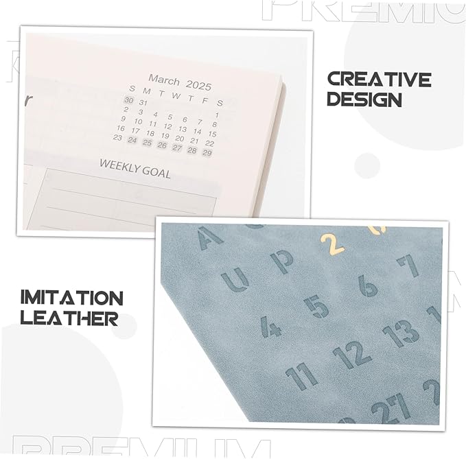 GALPADA Fitness Journal Notebook 2025 Delicate Planner Workout Tracking Sturdy - Image 6