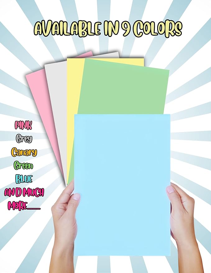 Limited Papers Colored Copy Paper – 24lb/60lb Text, 90 gsm, Tabloid Size - Image 5