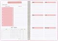 Undated Weekly Planner- Weekly Goals Notebook, A5 To Do List Planner, Habit by KAICNPAPER