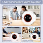GuDoQi Digital Productivity Timer, Octagon Rotating Pomodoro Timers - Image 5