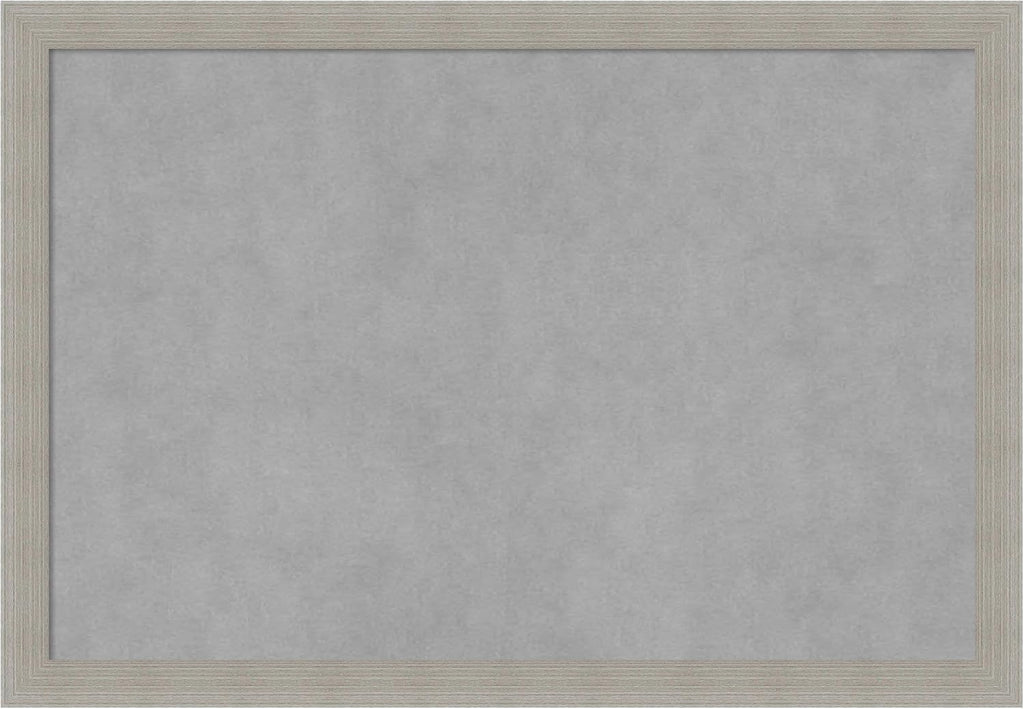Amanti Art Grey Framed Magnetic Board 18x26 Medium Vision Board