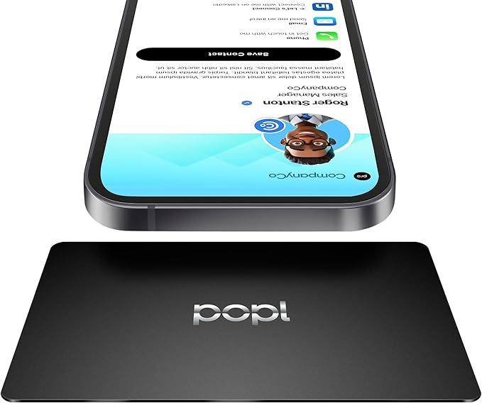 Popl Smart NFC Business Card - Image 2