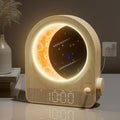 blonbar sunrise alarm clock for bedrooms, moon lamp, main product view