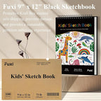 Sketch Book for Kids, 100 Sheets Drawing Paper for Kids, Spiral Sketch Pad for - Image 6