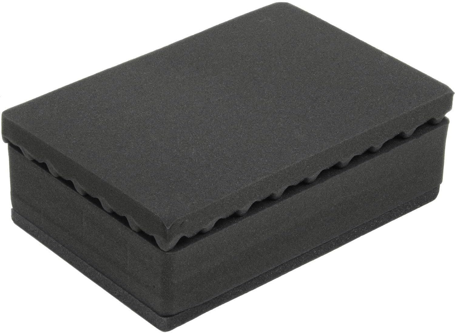 Pelican 1501 Replacement 3 Pc Pick N Pluck Foam Set for 1500 Case, Black, 1500-400-000 | 3-piece foam set with pick and pluck layer for Pelican 1500, Pelican 1504 and electronics