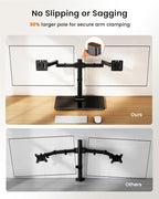ErGear Freestanding Dual Monitor Stand - Image 4