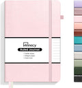 Annecy Lined Journal Notebook, Hardcover Leather Journal by Annecy