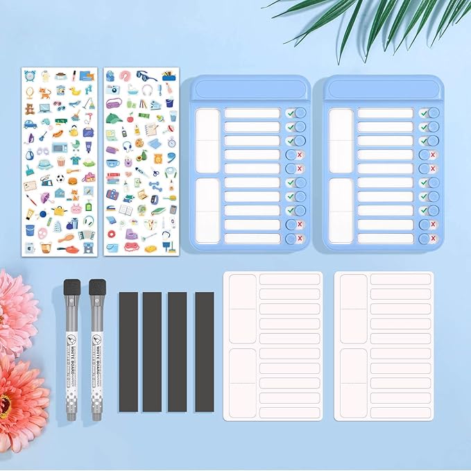 Audab 2Pcs Dry Erase Chore Chart - Image 7