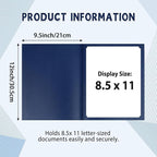 gisgfim 15Pcs Certificate Holders Diploma Covers Single Sided Gold Foil Border - Image 2