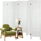 6 Panel Room Dividers and Folding Privacy Screens, Divider - Image 9