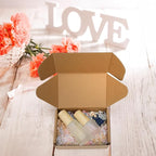 PHAREGE 6x4x3 inch Shipping Boxes 6 Pack Brown, Tab Lock Tuck Top Mailer Boxes - Image 3
