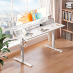 Kingant 48 x 24 Inch Electric Standing Desk - Image 2