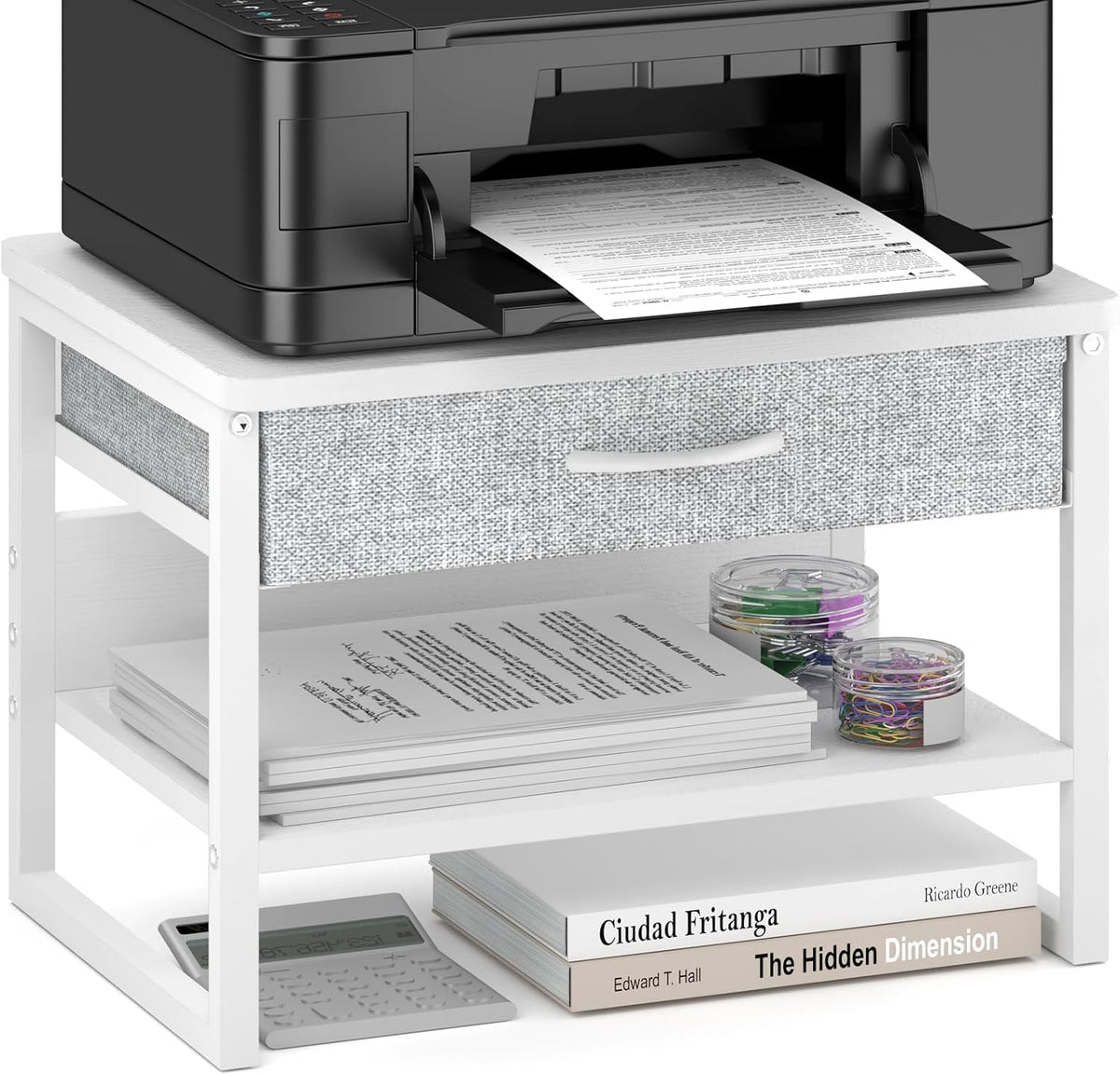 MARTY Printer Stand with Storage Drawer