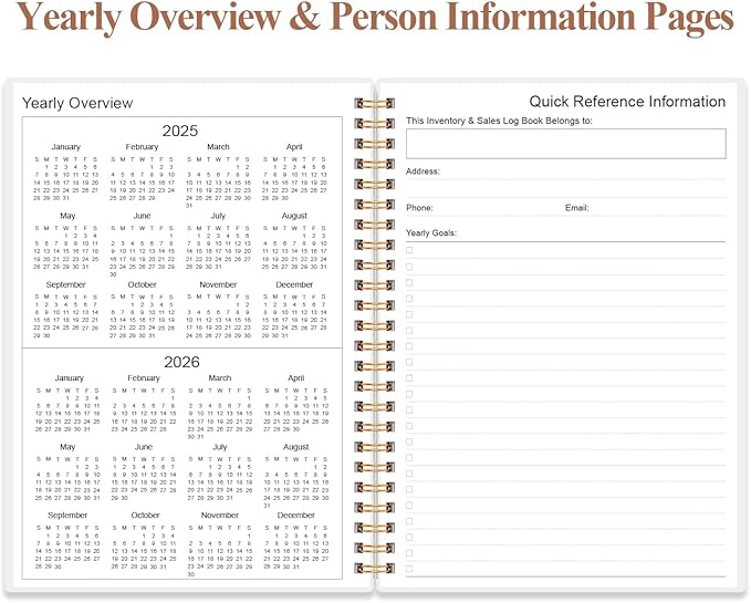 Inventory & Sales Log Book for Small Business – Inventory Ledger Book, - Image 4