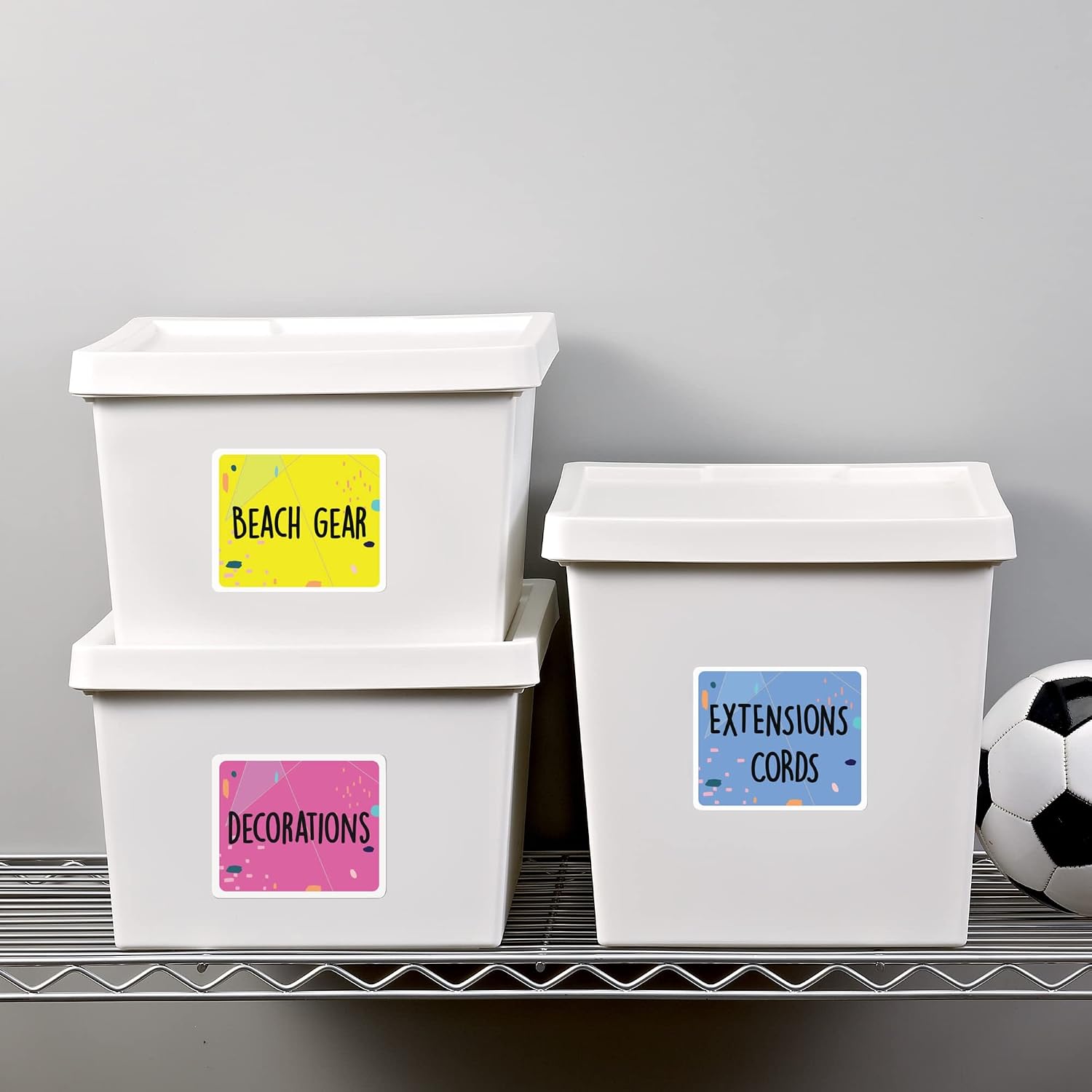 Avery Printable Shipping Labels with Sure Feed, 3-1/3" x 4", White, 600 Blank Mailing Labels for Laser Printers (5164)