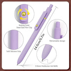 UIXJODO Colored Pens, 0.5mm Colored Ink Gel Pen - Image 4