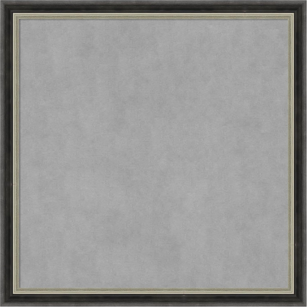 Amanti Art Black Framed Magnetic Board 13x13 X-Small Vision Board