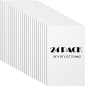 Elcoho 24 Pack White Foam Board, 24 x 36 Inch Acid-Free Foam Core Board