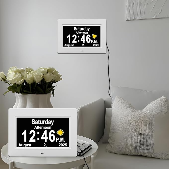SSYA Dementia Clocks with Day and Date - Image 6