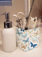 LEAZUL Pen Pencil Holder, Makeup Brush Holder, Ceramic Remote Control Holders - Image 4