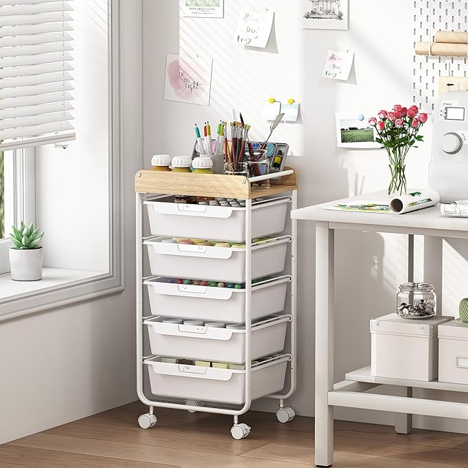 Rolling Storage Utility Cart - Image 2