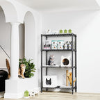 M MZG 1000 lbs 4 Tier Shelf Metal Storage Shelves Shelving Wire Rack Heavy Duty - Image 2
