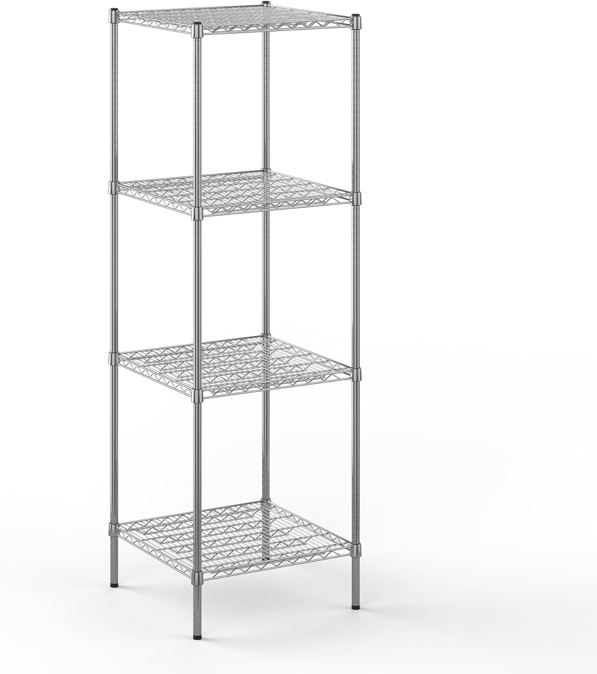 Regal Altair 24" Deep x 24" Wide x 74" Height Wire Shelving Kit | 4-Tier | NSF