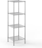 Regal Altair 24" Deep x 24" Wide x 74" Height Wire Shelving Kit | 4-Tier | NSF by Regal+Altair