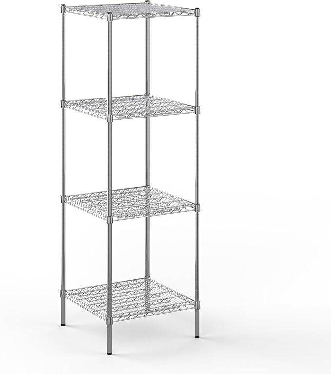 Regal Altair 24" Deep x 24" Wide x 74" Height Wire Shelving Kit | 4-Tier | NSF by Regal+Altair