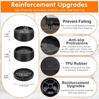 Furniture Risers Bed Risers Heavy Duty 1 inch, 2 inch, 3 inch, 4 inch Round - Image 3