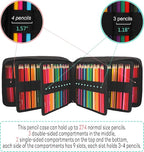 JAKAGO 274 Slots Colored Pencil Case Large Capacity Pen Holder - Image 3