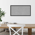 Amanti Art Black Framed Magnetic Board 13x25 Small Vision Board - Image 5