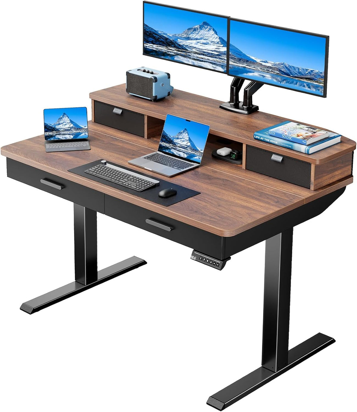 HUANUO 48 x 30 inch Electric Standing Desk