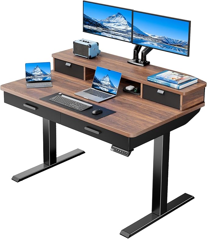 HUANUO 48 x 30 inch Electric Standing Desk by HUANUO