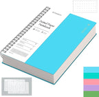 EMSHOI A4 Spiral Notebook Bullet Dotted journal, 11.2" X 8.27", 300 Pages/150 by EMSHOI