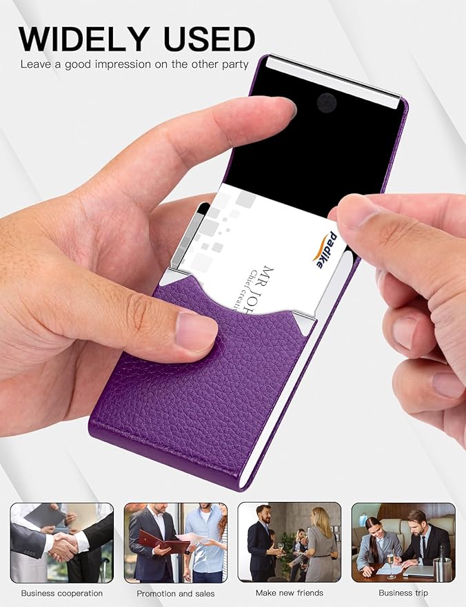 Padike PU Leather Business Card Holder - Image 5