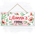 Custom Boy/Girl Name Sign Personalized Children Room Decor Sign by SigoSigns