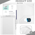 Henoyso 36 Pcs Plastic Folders - Image 2