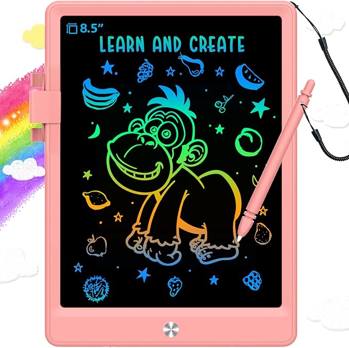BUKEBU Toddler Toys for 3-6 Years Old Girls Boys, LCD Writing Tablet 8.5 Inch by BUKEBU