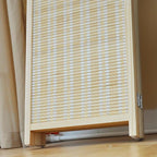 Furnnylane 6 Panel Bamboo Room Divider and Folding Panel Screen, Bamboo Panel - Image 5