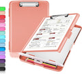 Sooez Clipboard with Storage, High Capacity Nursing Clip Board 8.5 x 11 with by Sooez