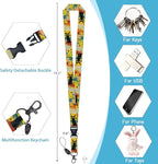 Black Cat Lanyards for ID Badges, Badge Holder - Image 5