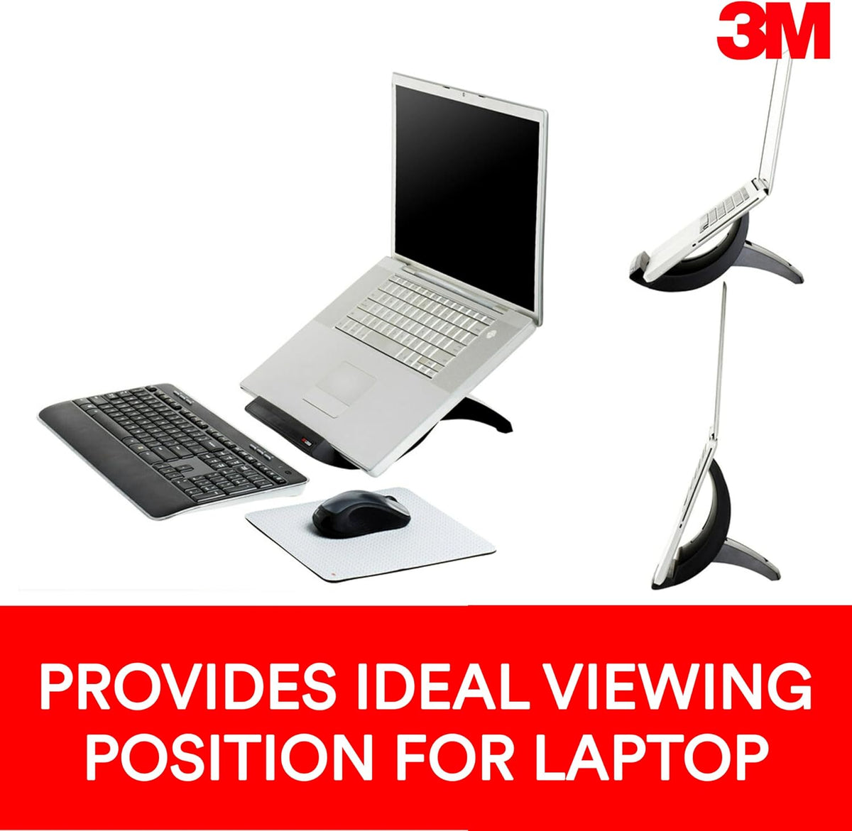3M Vertical Notebook Computer Riser With Cable Management, 9" X 12"...