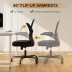 office chair, ergonomic desk chairs 330lbs capacity high showing dimensions