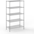 Regal Altair 24" Deep x 48" Wide x 86" Height Wire Shelving Kit | 5-Tier | NSF