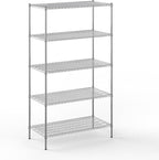 Regal Altair 24" Deep x 48" Wide x 86" Height Wire Shelving Kit | 5-Tier | NSF by Regal+Altair