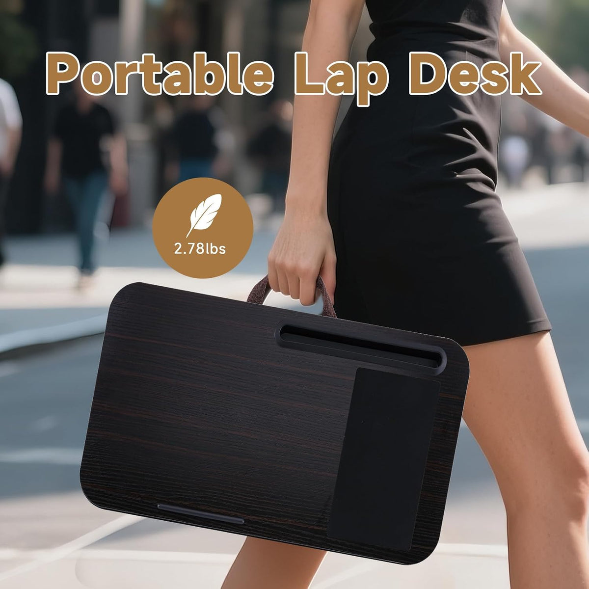 ASIEIT New Laptop Lap Desks for Adults, Fits Up to 17.3" Laptops, Portab...