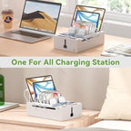 Pezin & Hulin Bamboo Charging Station, Electronic Devices Organizer - Image 8