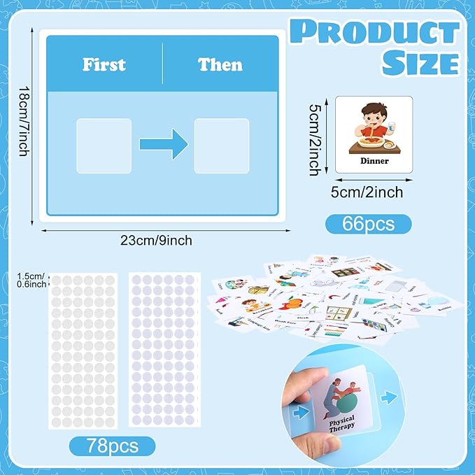 Ireer 1 Set First Then Visual Schedule - Image 2