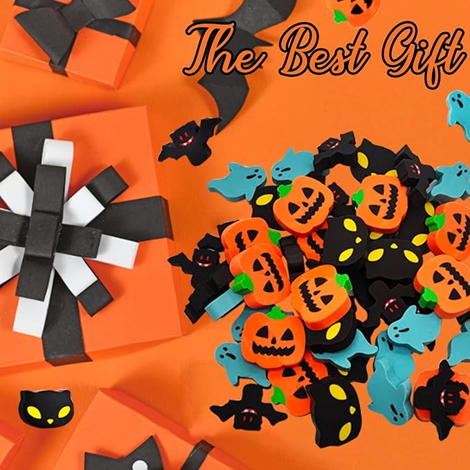 Halloween Mini Erasers for Kids - Image 6